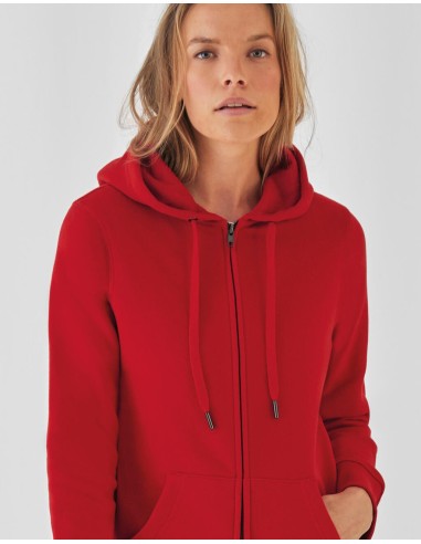 B-WW03Q-QUEEN Zipped Hood Jacket_